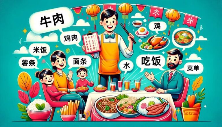 chinese food ordering food in mandarin