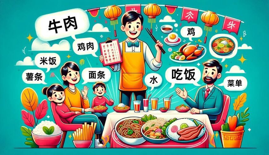 chinese food ordering food in mandarin