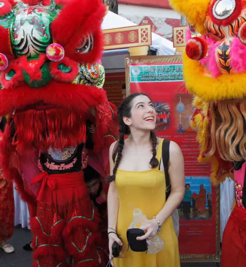 immersion in chinese culture traditional chinese lion dance